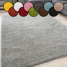 FLUFFY SHAGGY RUGS AND RUNNERS SOFT PILE CARPET FOR LIVING ROOM BEDROOM KITCHEN