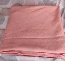 Vintage The Macleod Pure Wool Orange  Blanket.  206cm X 212cm Approx
