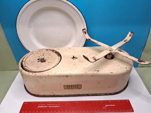 Vintage harper cream - harper, enamelled