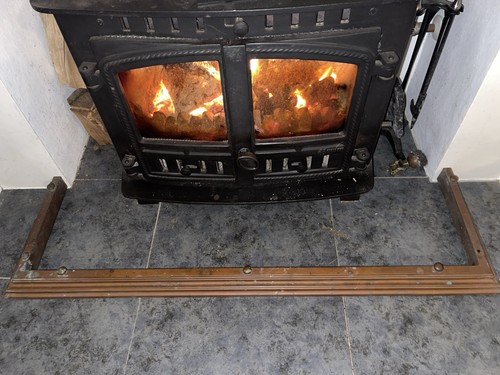 Antique copper fireside - antique,