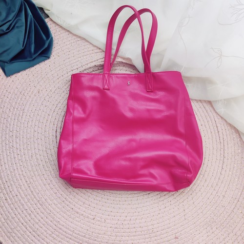 Joules faux leather pink - faux,