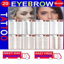 2x6D Eyebrows Tattoo Real Look