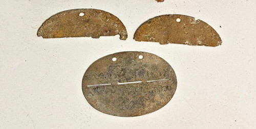 Ww2 german relic dog tags - relic, x3