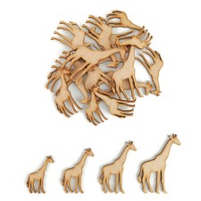 Giraffe MDF Craft Shapes