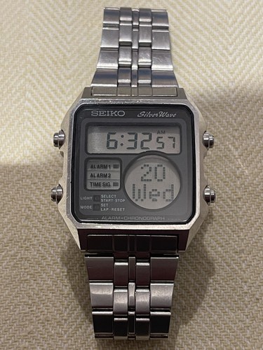 Seiko silver wave - wave, d138-5030