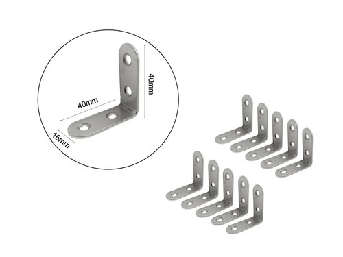 Corner brackets steel angle - steel,