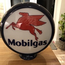 Mobil Gas American Style Plastic Petrol Pump Globe