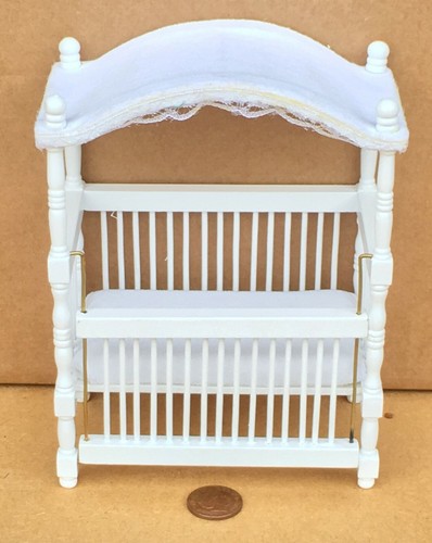 Dolls house drop sided white - sided,