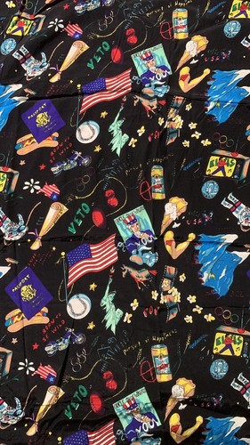Vintage 90s multicolor - multicolor, rayon