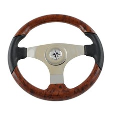 BOAT STEERING WHEEL WOOD