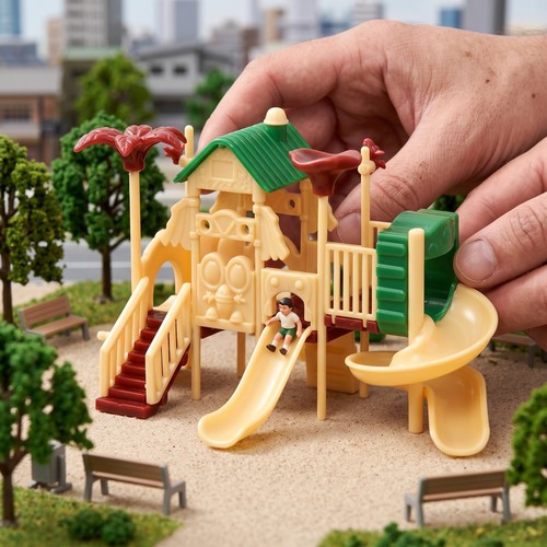 Playground slide model for - playground,