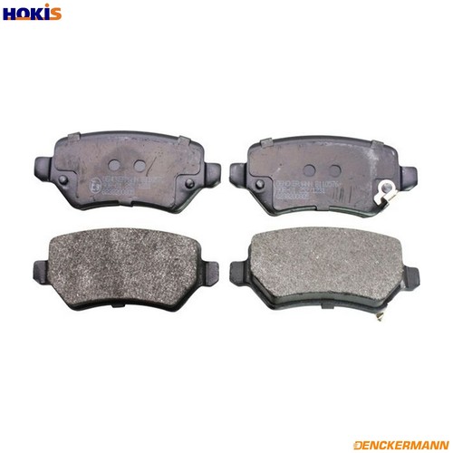 Brake pad set disc - pad,