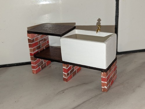 Scale dolls house butlers - scale,