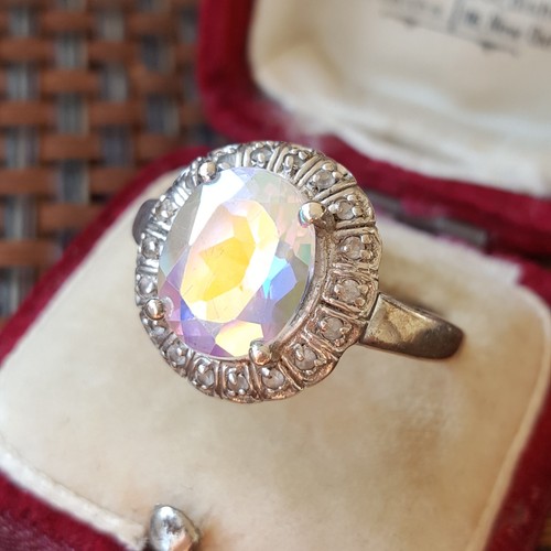 Cocktail ring sterling - cocktail, silver