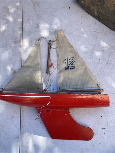 Vintage skipper pond yacht - vintage, 12
