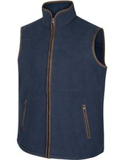 Hoggs of Fife - Woodhall Fleece Mens Gilet - mens bodywarmers / Waistcoat