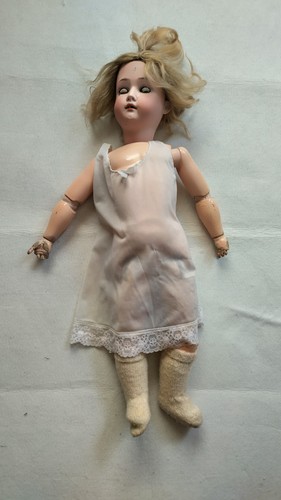 Antique porcelain doll the - antique, doll-