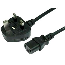 UK 3 PIN AC POWER CABLE LEAD