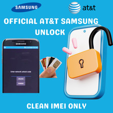 Official ATT Network Unlock Service Samsung Galaxy All Models