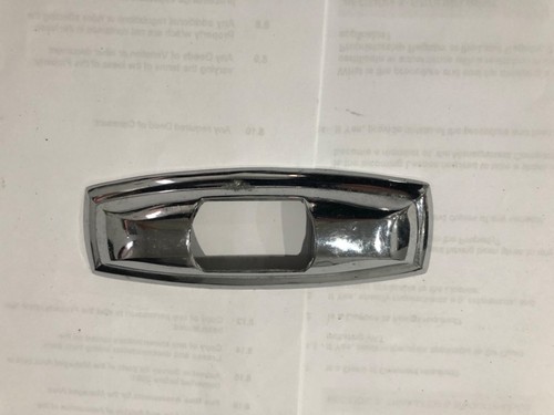 Chrome mercedes rear interior - rear,