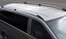 Polished Roof Bars Side Rails