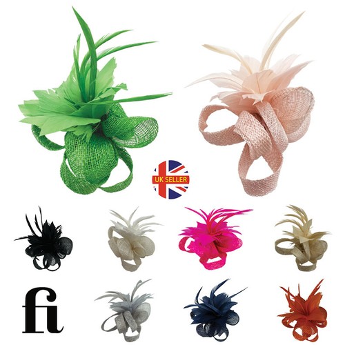 Small fascinator feather - small,