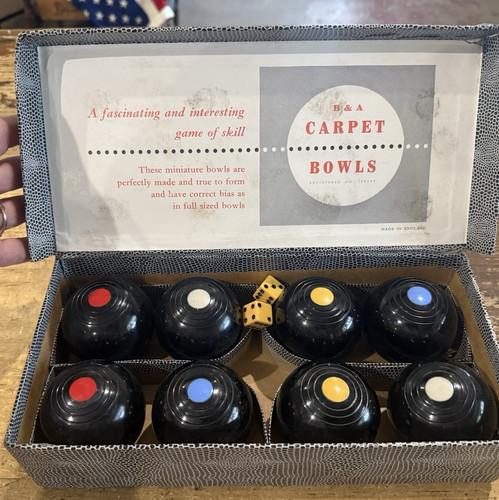 Carpet bowls set indoor - b&a,