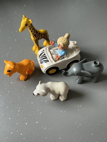 Lego duplo baby zoo animals - zoo,