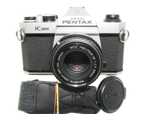 Pentax k1000 35mm film - pentax,