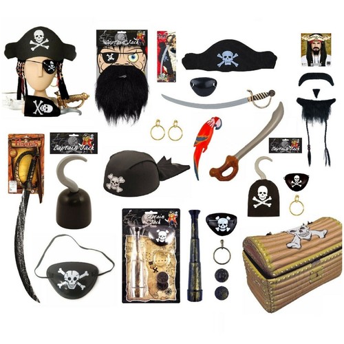 Pirate costume accessory set - pirate,