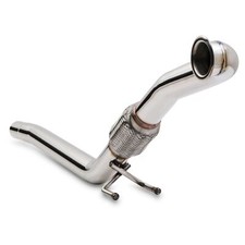 2.25" STAINLESS EXHAUST FRONT DECAT DOWNPIPE FOR SEAT LEON ALTEA 2.0 1.9 TDI