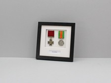 Personalised Military Medal display Frame for Two Medals
