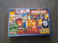 Waddingtons Cluedo: The Simpsons Game Board - 41942