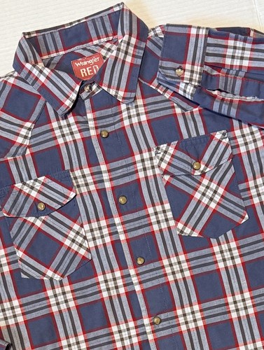 Wrangler red men s western - red, men's