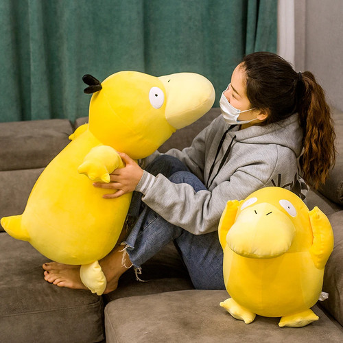 Large yellow duck plush toy - large,
