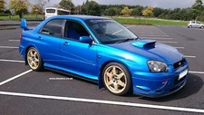 Fits SUBARU Impreza STi. Full Lip Body Kit, 2003-2005 Blobeye. HT Autos UK.  