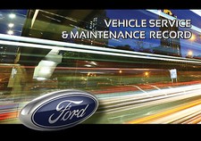 BLANK SERVICE HISTORY BOOK SUITABLE FOR FORD FIESTA FOCUS KA MONDEO CMAX FUSION
