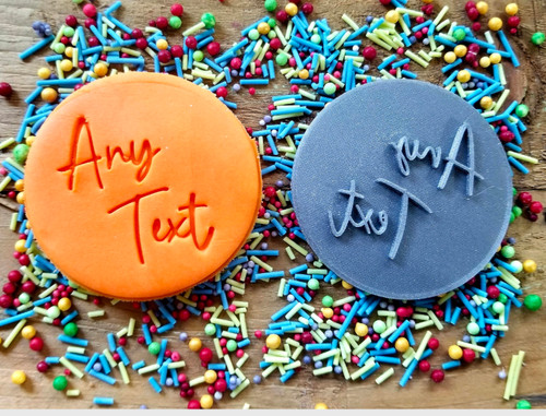 Personalised any text icing