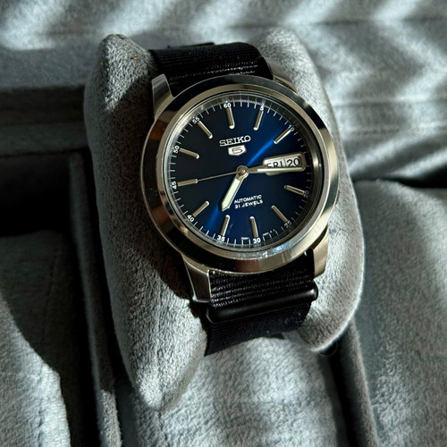 Seiko automatic blue dial - 5,