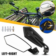 For Triumph Street Triple 765 675 Motorcycle Rearview Side Mirrors Black 8/10mm