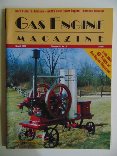 Gas engine magazine - magazine, march