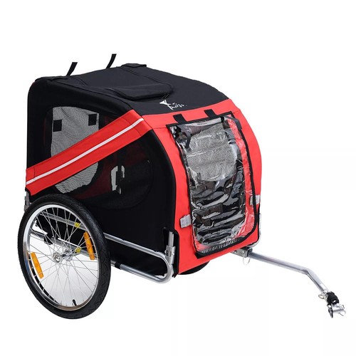 Pawhut pet bicycle trailer dog - bicycle,