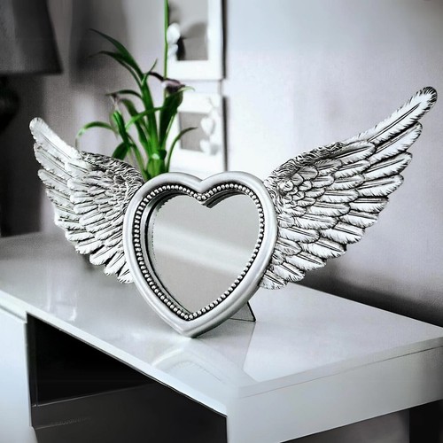 Heart angel wings - angel, mirror