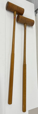 Vintage Jaques London Croquet Mallets 1900-1949