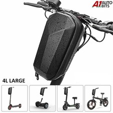 Electric Scooter Front Bag Waterproof PU Hard Shell Bags Hanging Bag Storage 4L