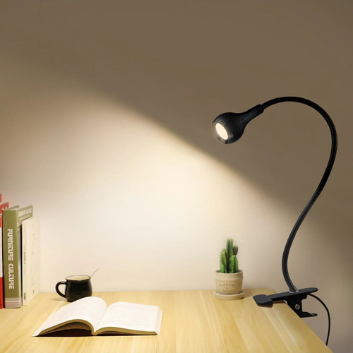 Clip desk lamp flexible - desk,