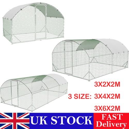 Large metal walk chicken - walk-in,