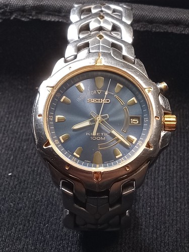 Seiko kinetic 100m 5m62 0d10 - seiko,
