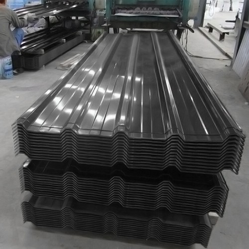 Black metal cladding - 12,