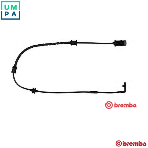 Warning contact brake pad - brake,